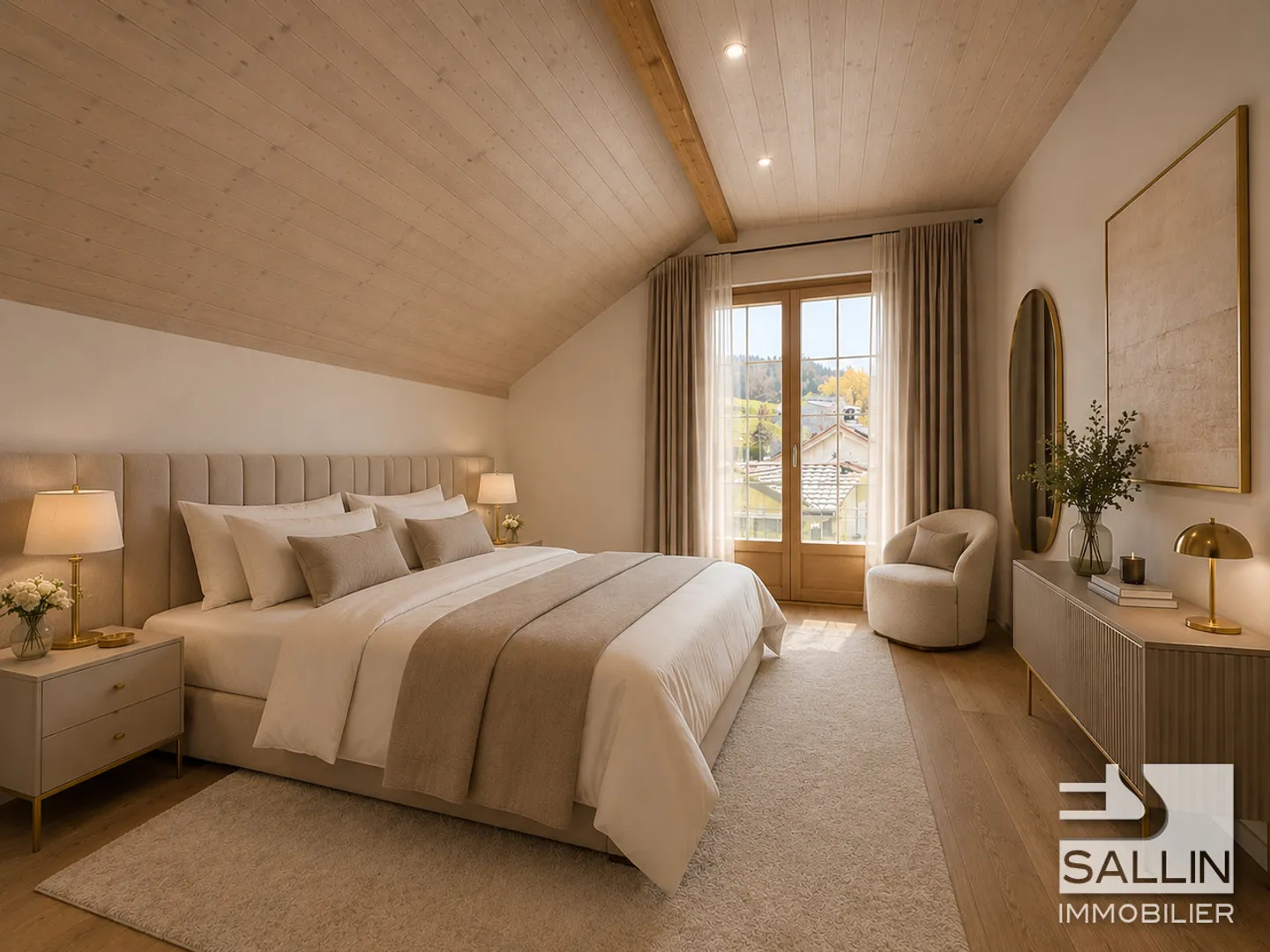 Elegant property with 6½ rooms of approx. 250 m², pool, spa and garage - Photo 8 of 12