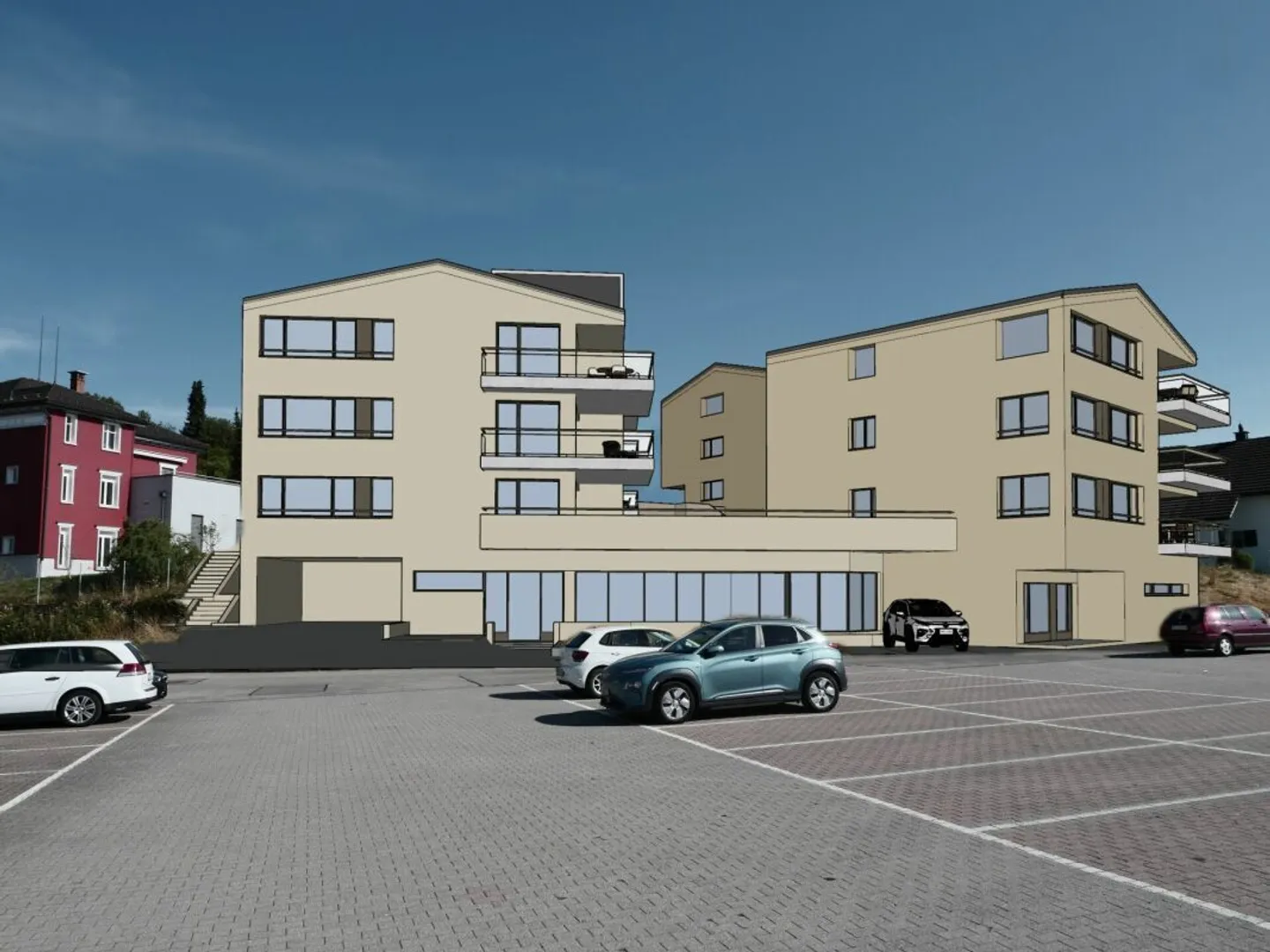 Appartement en duplex avec bureau à domicile séparé : A3.2 - Photo 15 sur 43