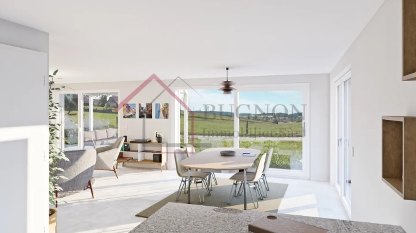 Villa contemporaine à Combremont - Photo 3 sur 10