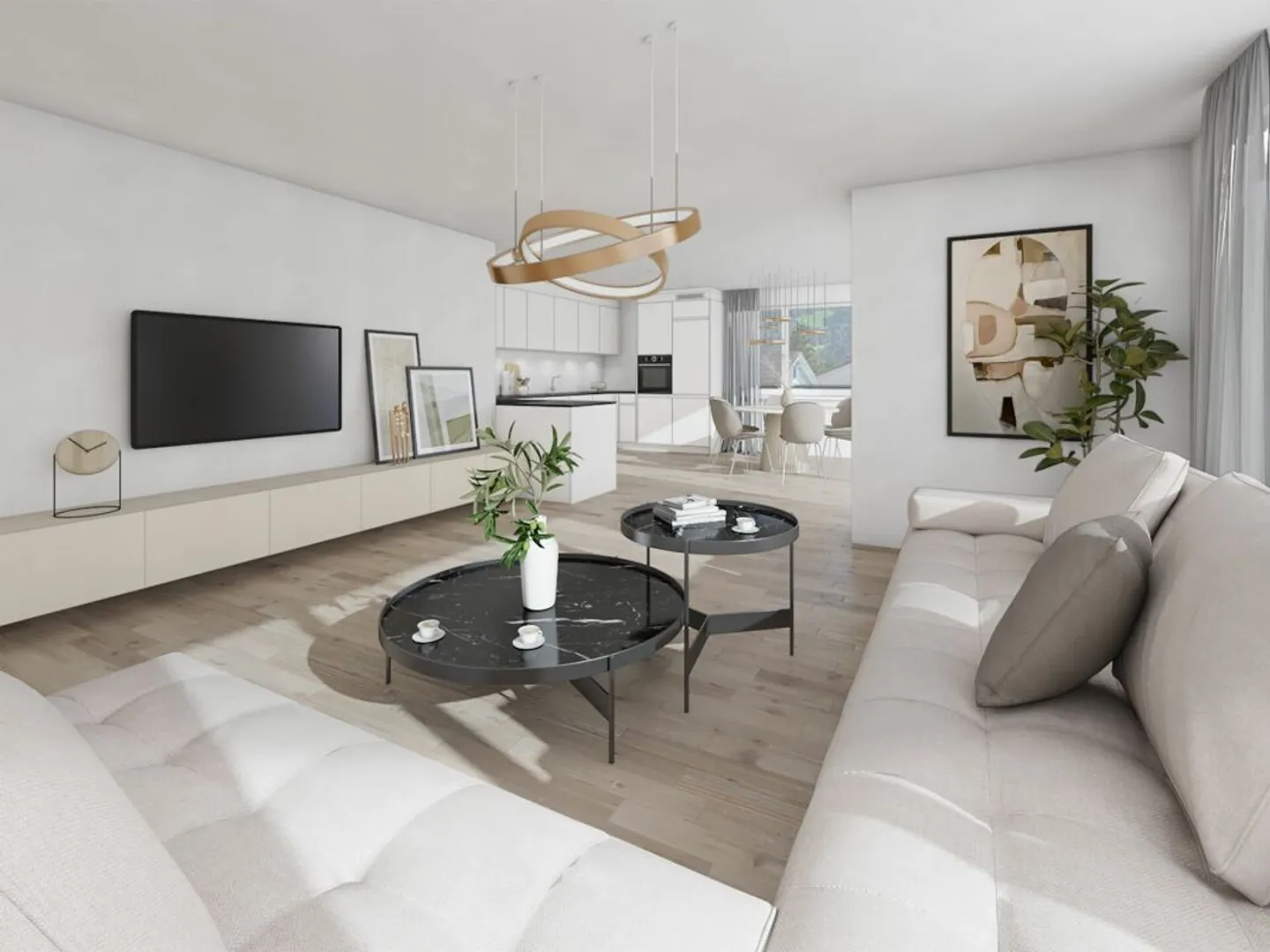 Appartement en duplex avec bureau à domicile séparé : A3.2 - Photo 19 sur 43