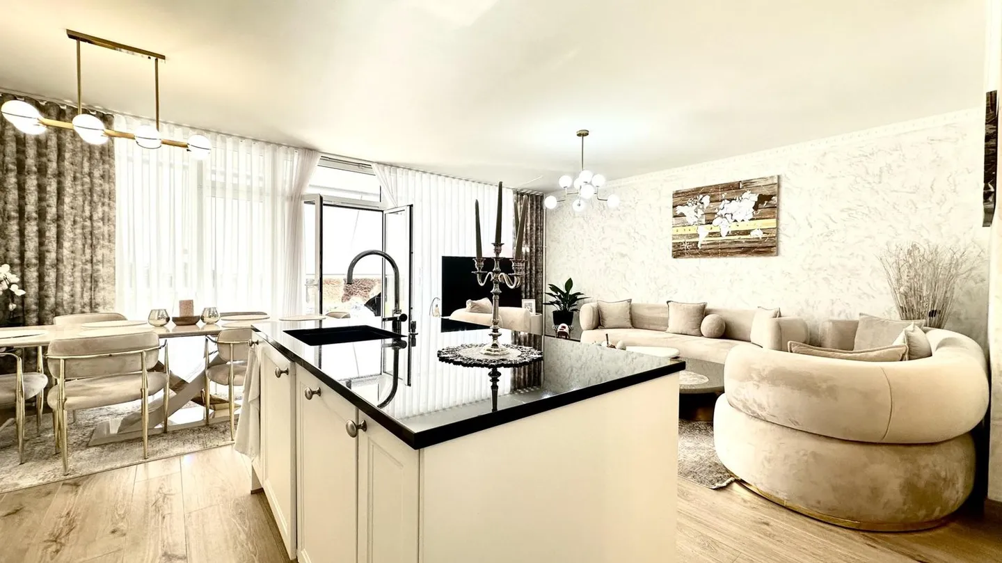 Magnificent renovated 4.5-room apartment in Meyrin - Photo 4 of 9