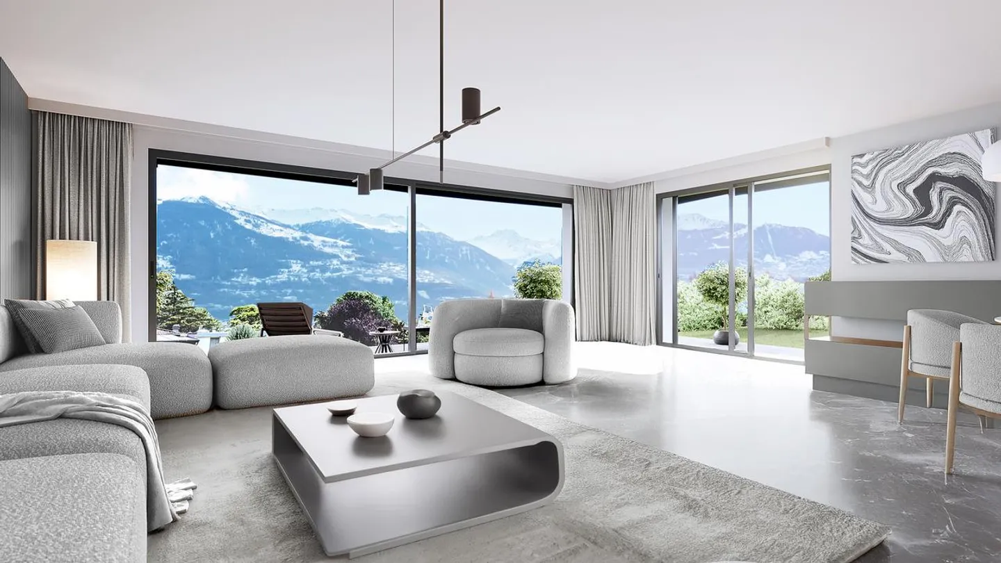 Luxuswohnung in Savièse - Foto 1 von 5