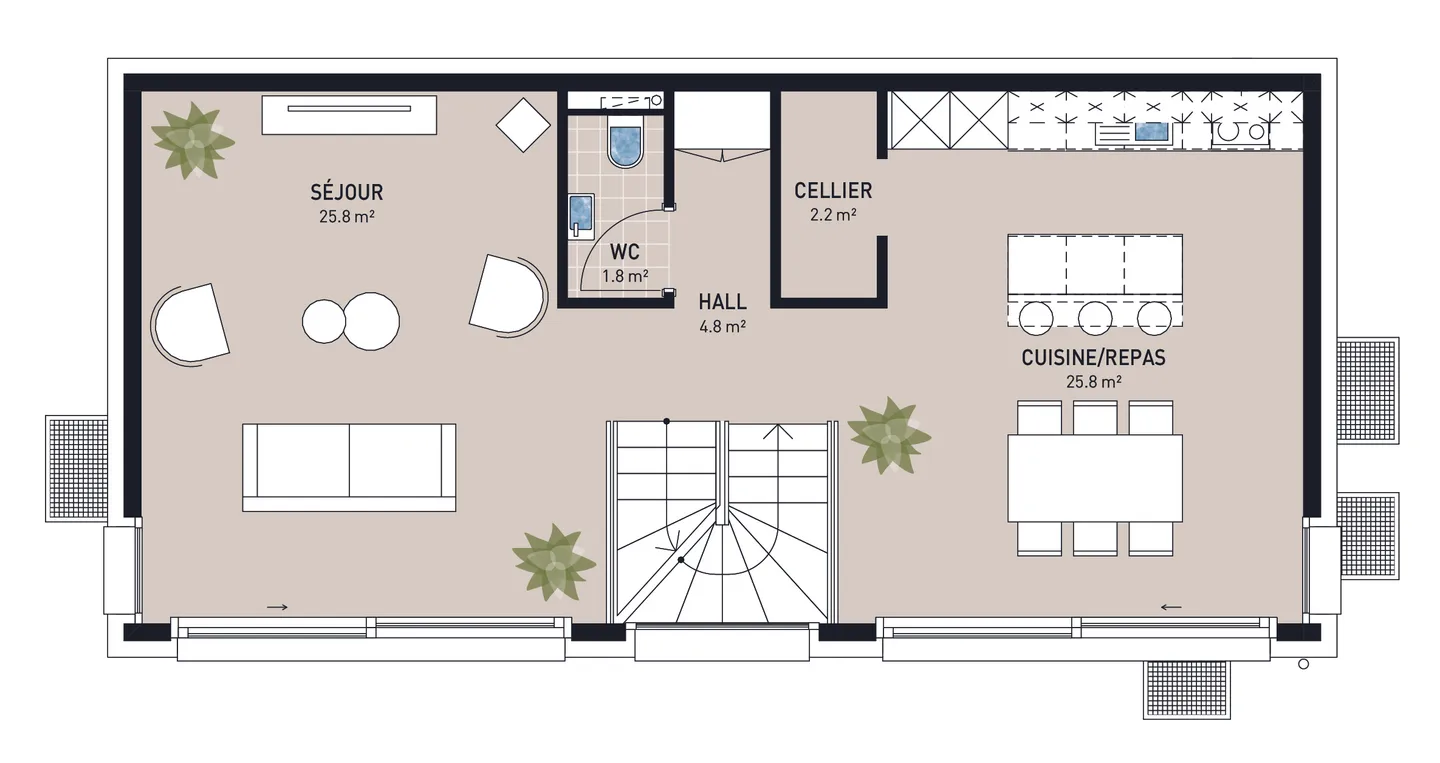 Individual Villa Project in Champlan - Photo 4 of 7