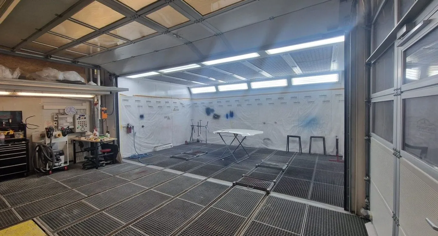 Auto Malerei- Spritz- Lackier- Werk Modulare Räume die clevere Lösung flexible Räumlichkeiten- 200m2 - Foto 9 von 21