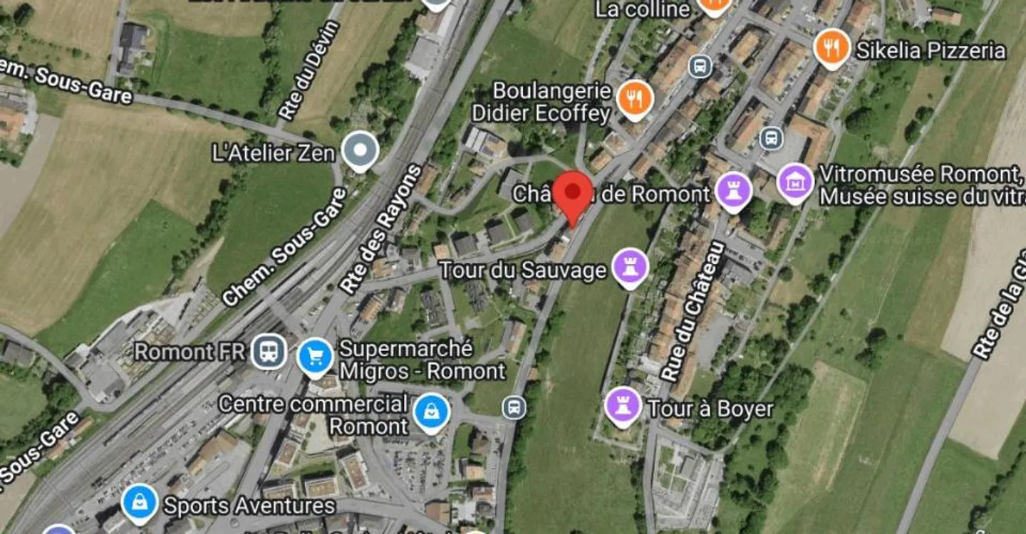 Appartamento di 4.5 locali con veranda e terrazza nel centro di Romont - Foto 7 di 7