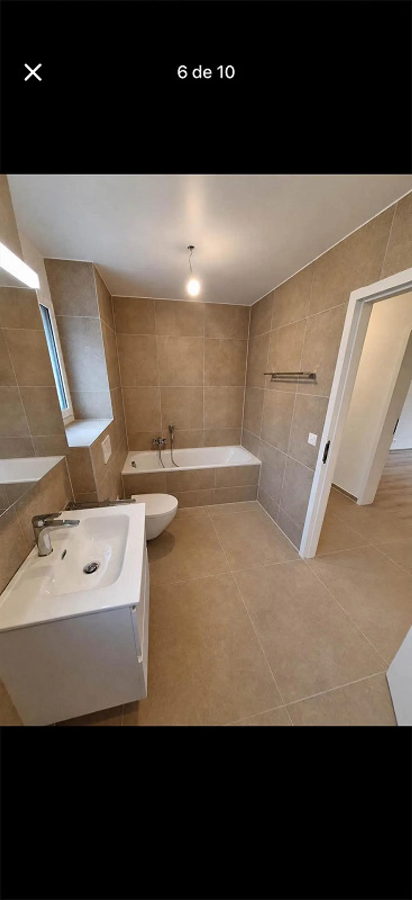 3,5-ZIMMER-WOHNUNG – 80 m² + GROSSE PRIVATE TERRASSE - Foto 6 von 10