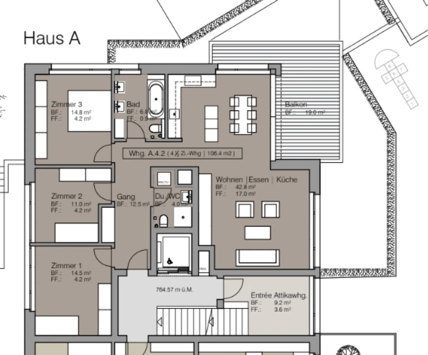 Viewing possible at any time: Apt. A 4.2 - Photo 2 of 42
