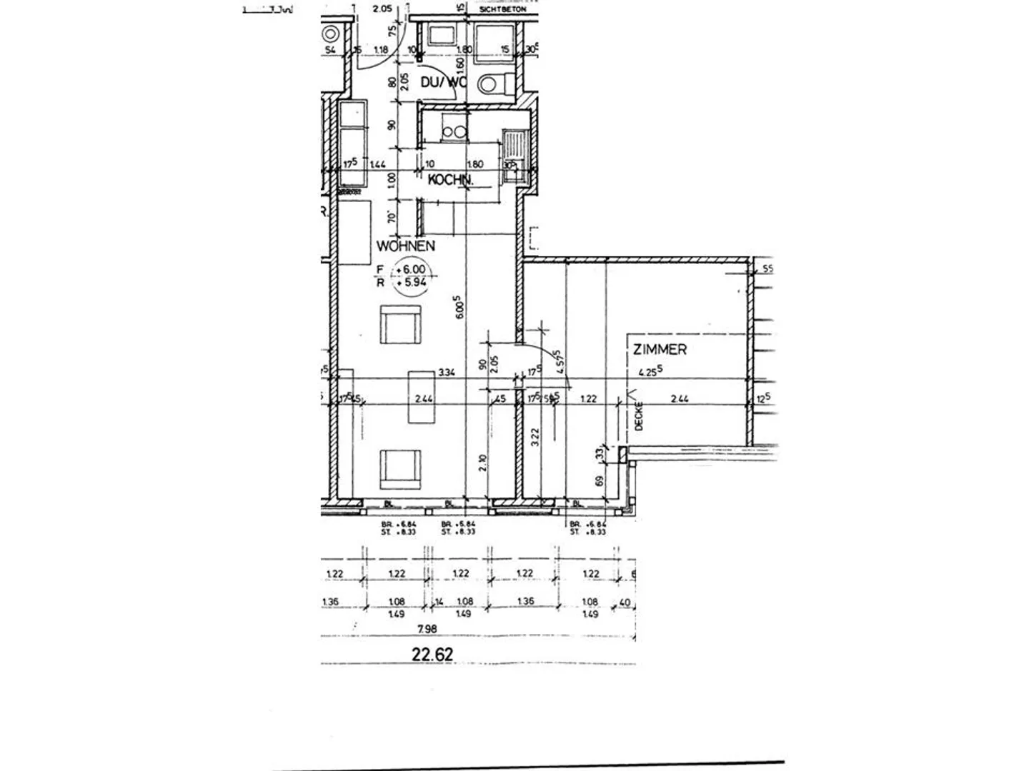 Appartement 2 ½ pièces - Photo 1 sur 1