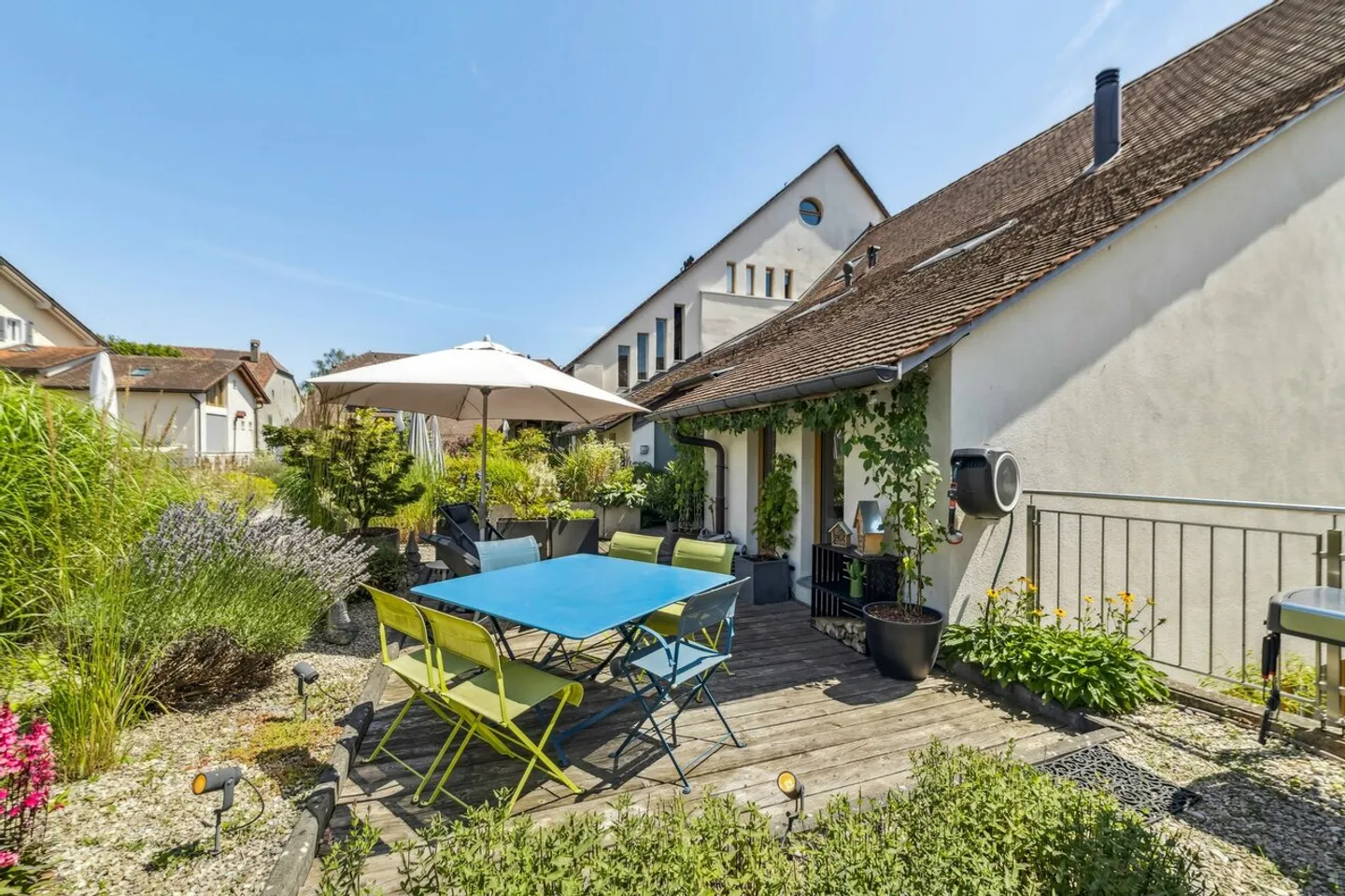 Duplex in perfektem Zustand mit Terrasse und Garten - Foto 13 von 13