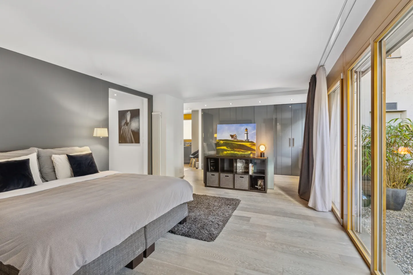 Duplex in perfektem Zustand mit Terrasse und Garten - Foto 7 von 13