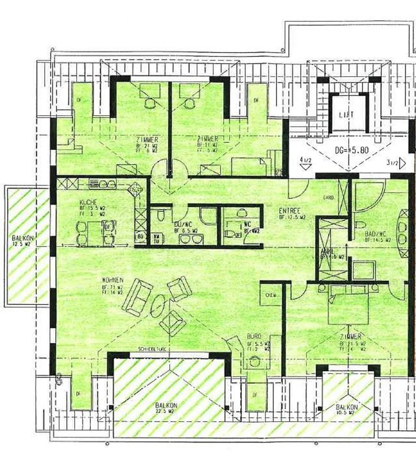 Attico esclusivo di 4½ locali con la migliore vista sul lago e privacy - Foto 10 di 10