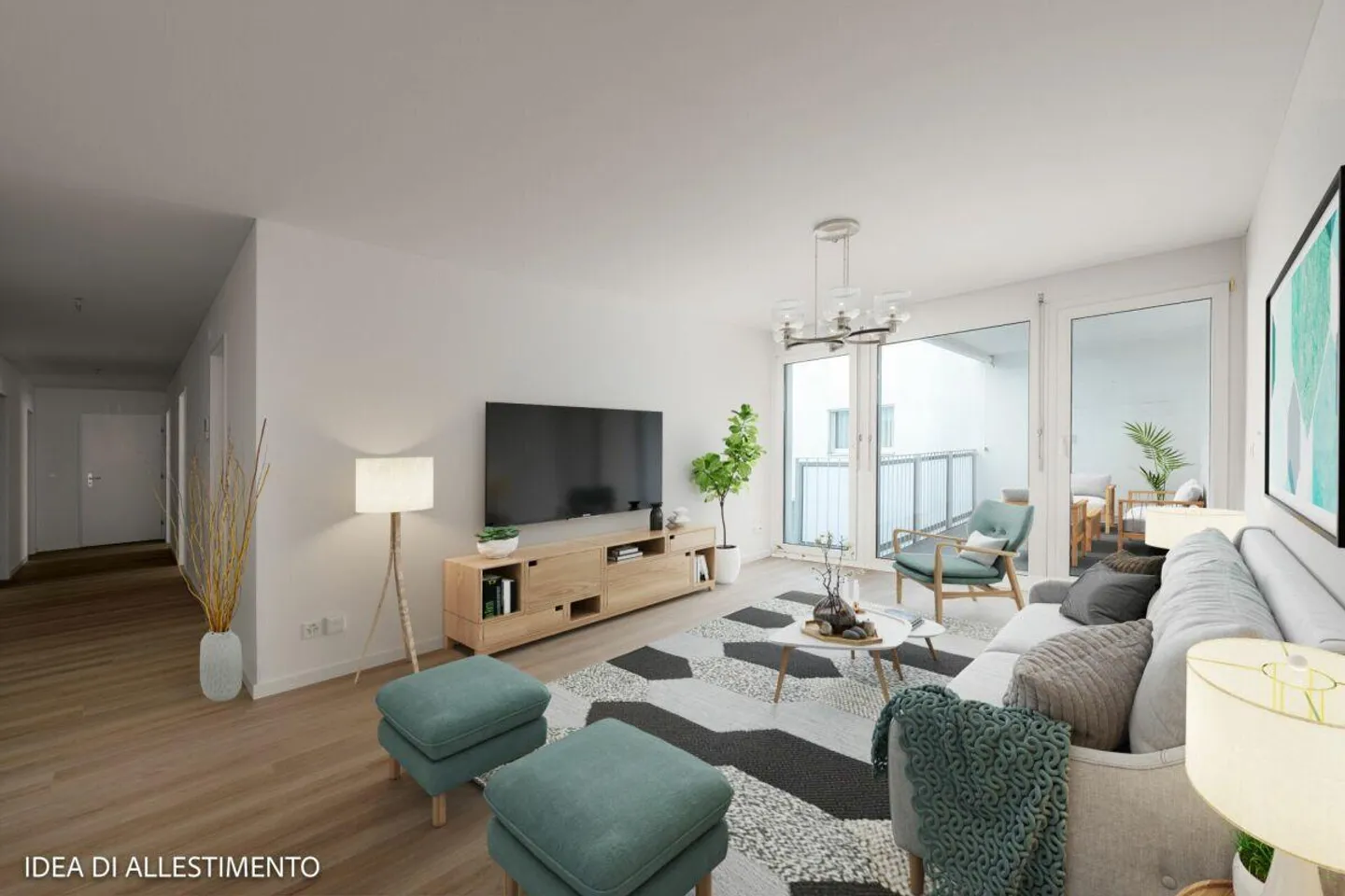 6000, Giubiasco, Via Bellinzona 1a Wohnung 211 - Foto 1 von 15