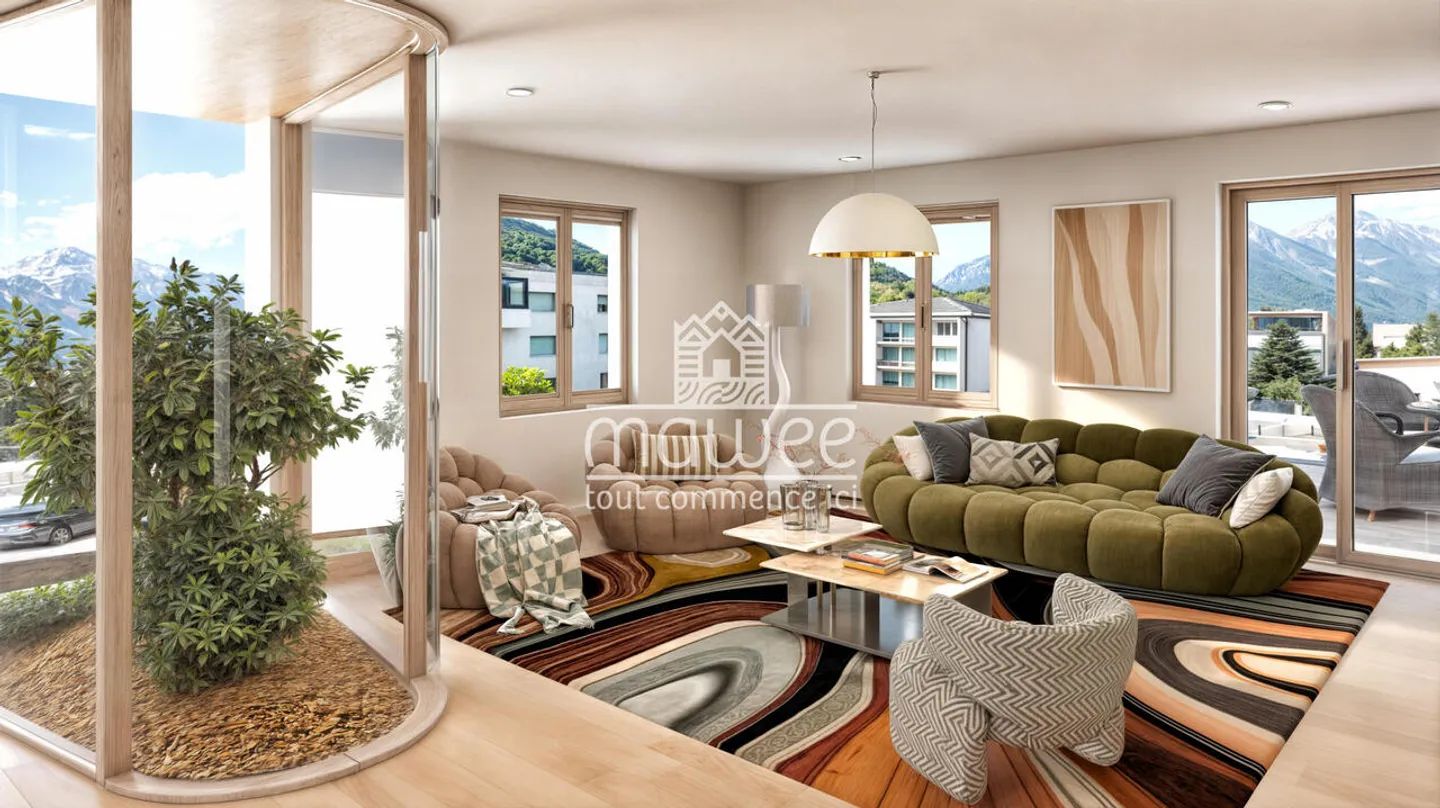 Il tuo duplex all'ultimo piano a Martigny - Foto 5 di 10