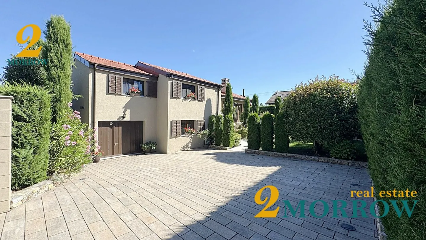 Casa indipendente ristrutturata con piscina - Il cocoon ideale tra Ginevra e Nyon - Foto 4 di 13