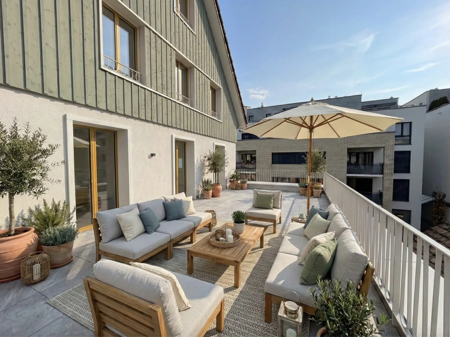 Appartement lumineux de 2,5 pièces à Lachen – Votre nouveau chez-vous pour le bien-être - Photo 1 sur 8