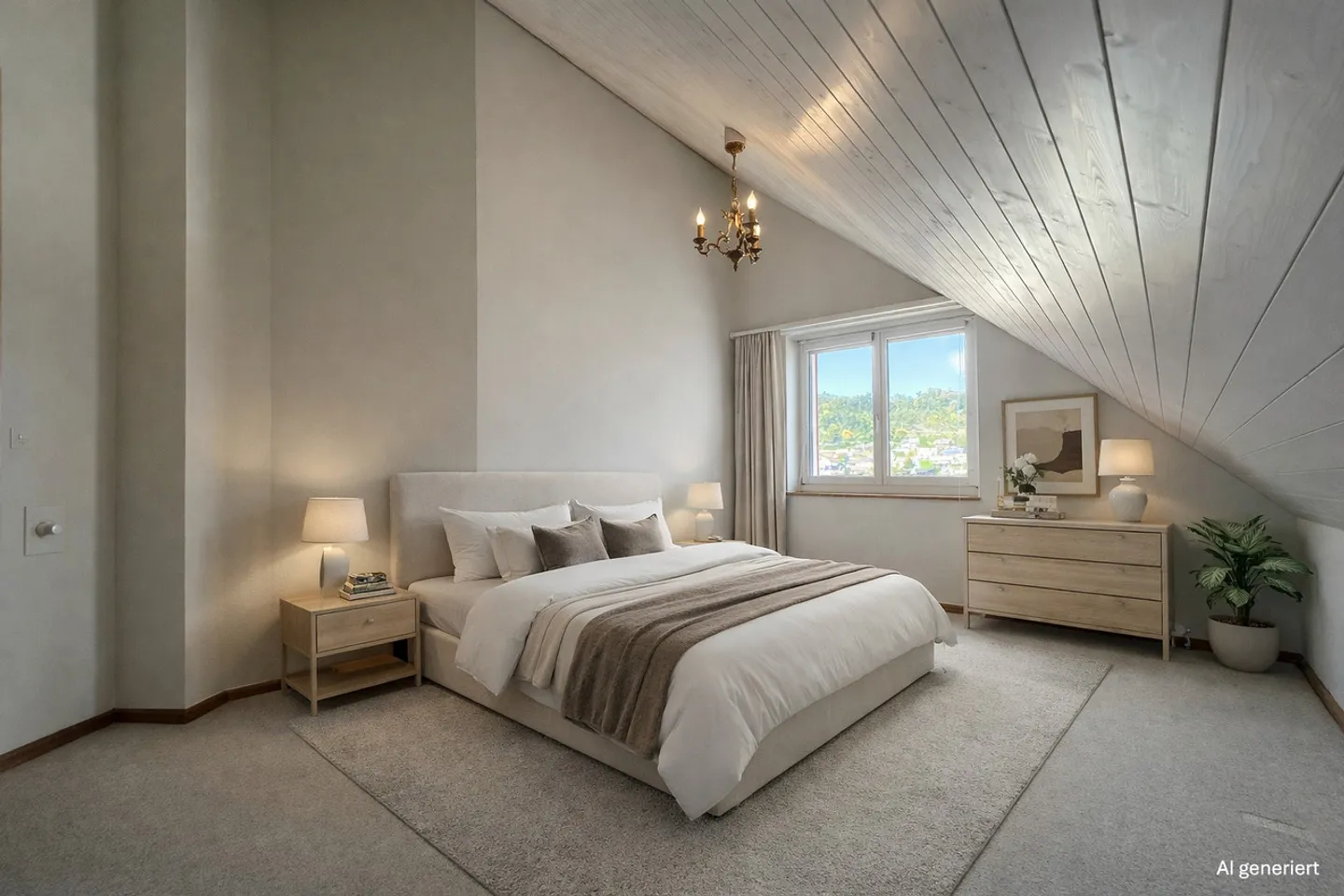 3.5-room maisonette with a dream balcony and hobby room - Photo 6 of 17