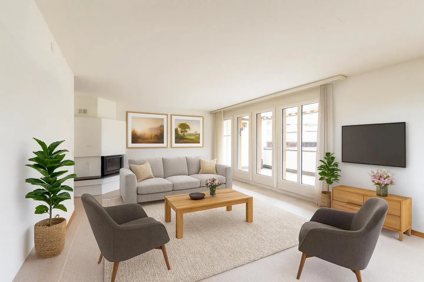 Geräumige 4.5-Zimmerwohnung mit Balkon in Niederscherli zu verkaufen - Photo 1 of 22