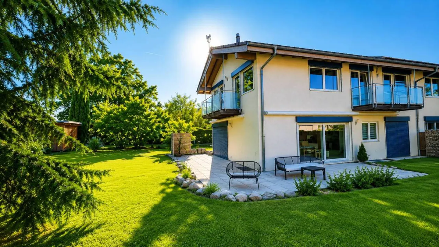 Villa jumelle moderne à Dully - Photo 1 sur 8