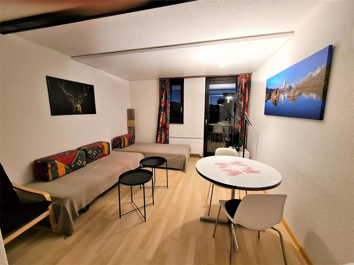 Crans Montana - Aminona Appartamento 1 Stanza con Vista Mozzafiato - Foto 2 di 8