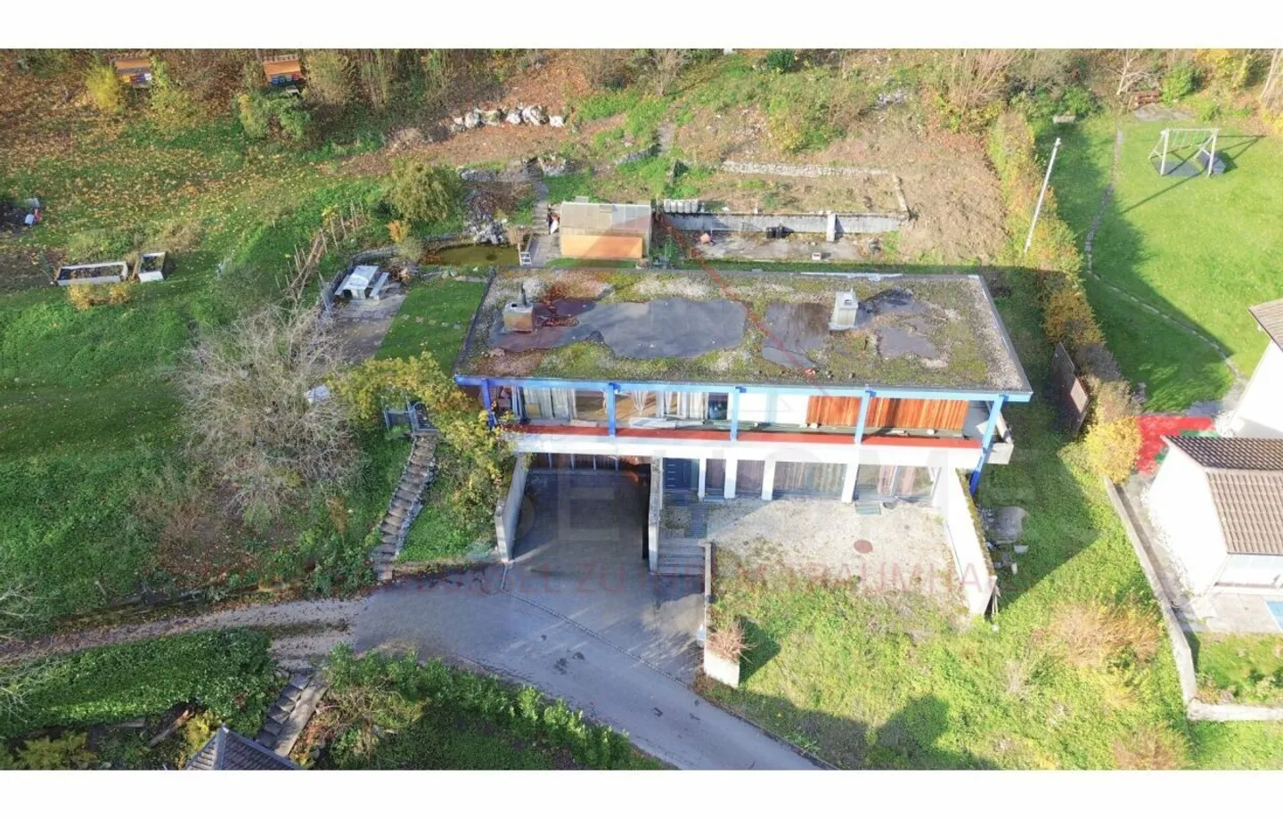 Terrain constructible avec maison existante de 4,5 pièces à Oensingen - emplacement en pente au bord de la forêt avec panorama alpin - Photo 5 sur 5