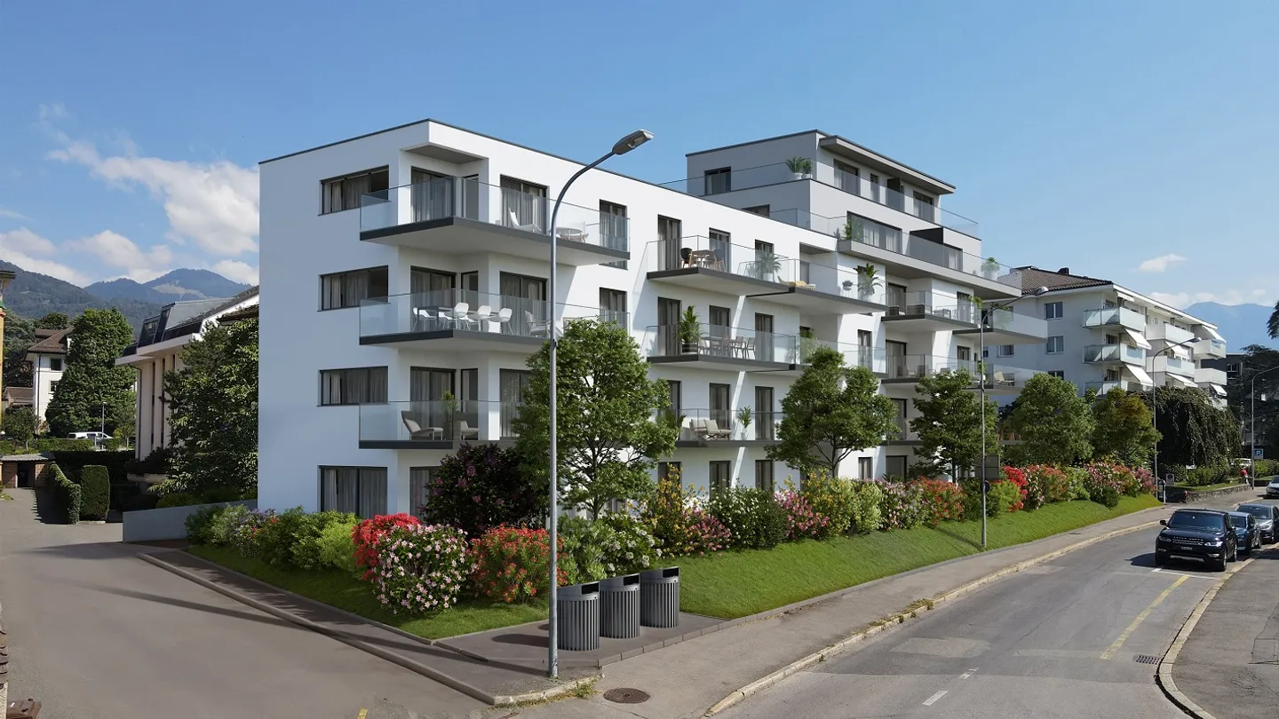 Appartement moderne à La Tour-de-Peilz - Photo 1 sur 13