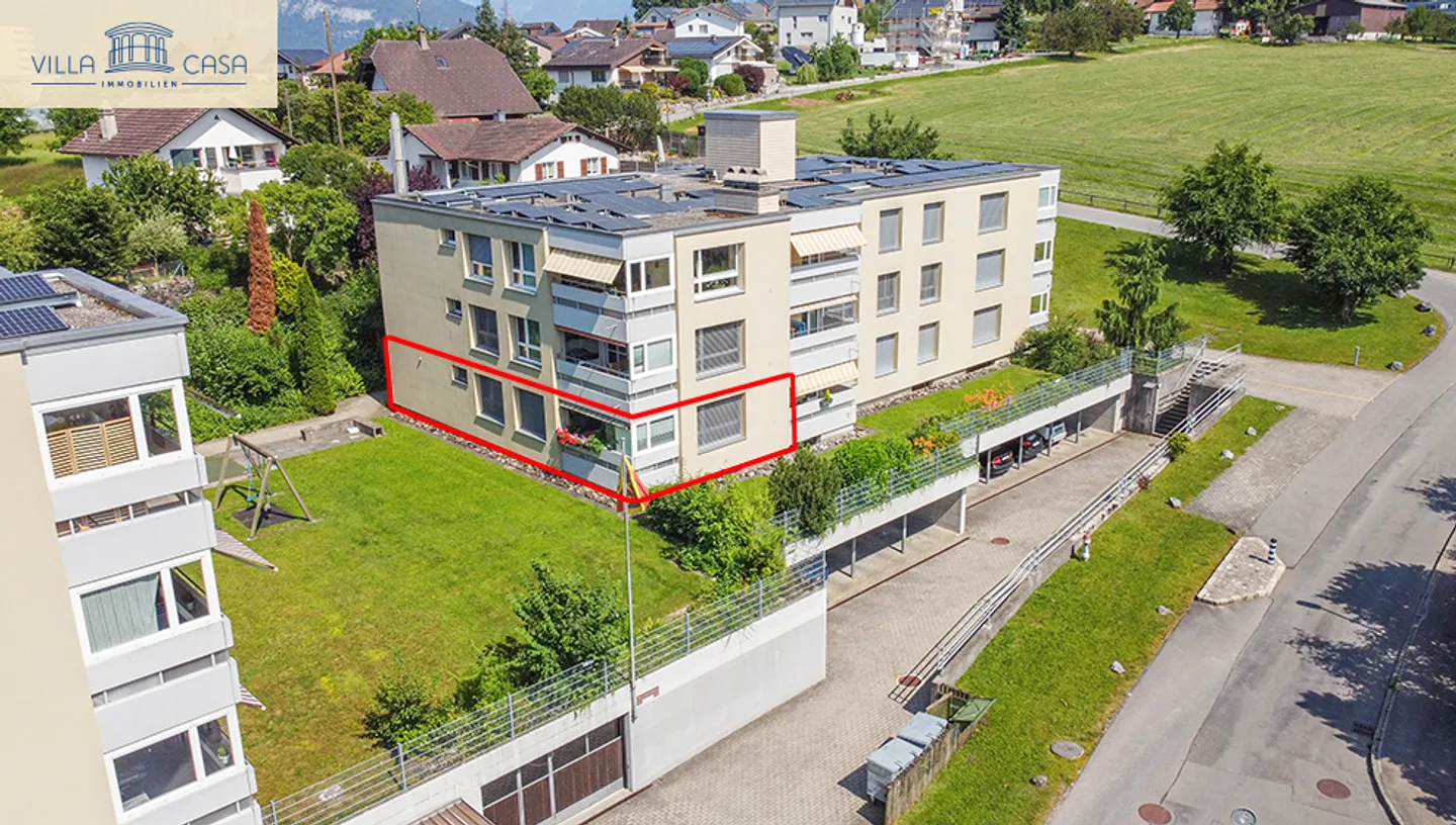 Ampio appartamento familiare con impianto fotovoltaico - vivere in modo sostenibile in una casa ben curata - Foto 3 di 9