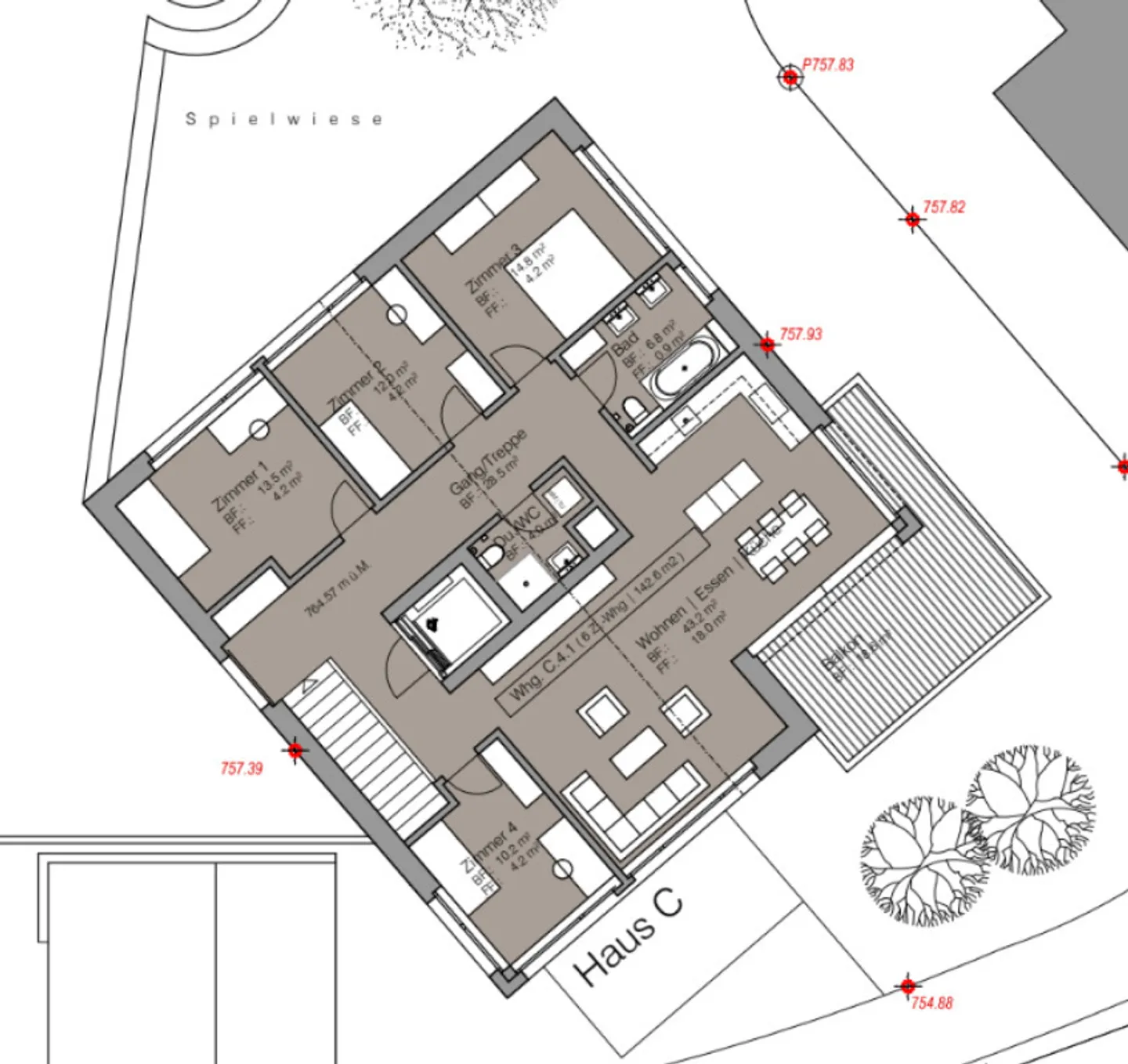 Wg. C 4.1 Appartement en attique avec vue imprenable! - Photo 11 sur 60