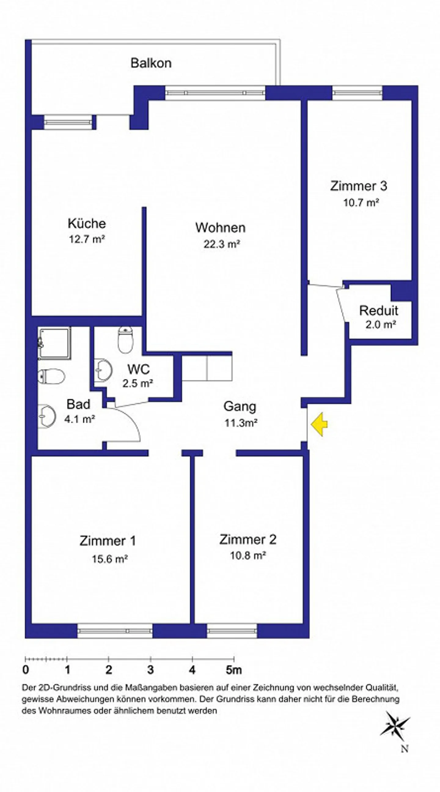Moderne Wohnung in Herblingen - Foto 2 von 13