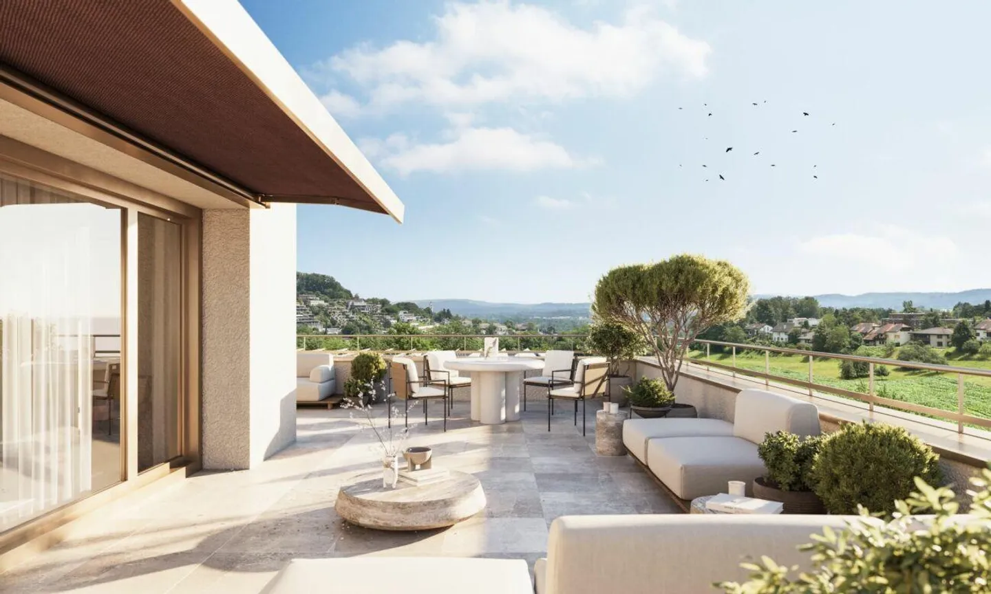 HORIZONT Küttigen - Appartement en attique avec une vue imprenable! - Photo 1 sur 6