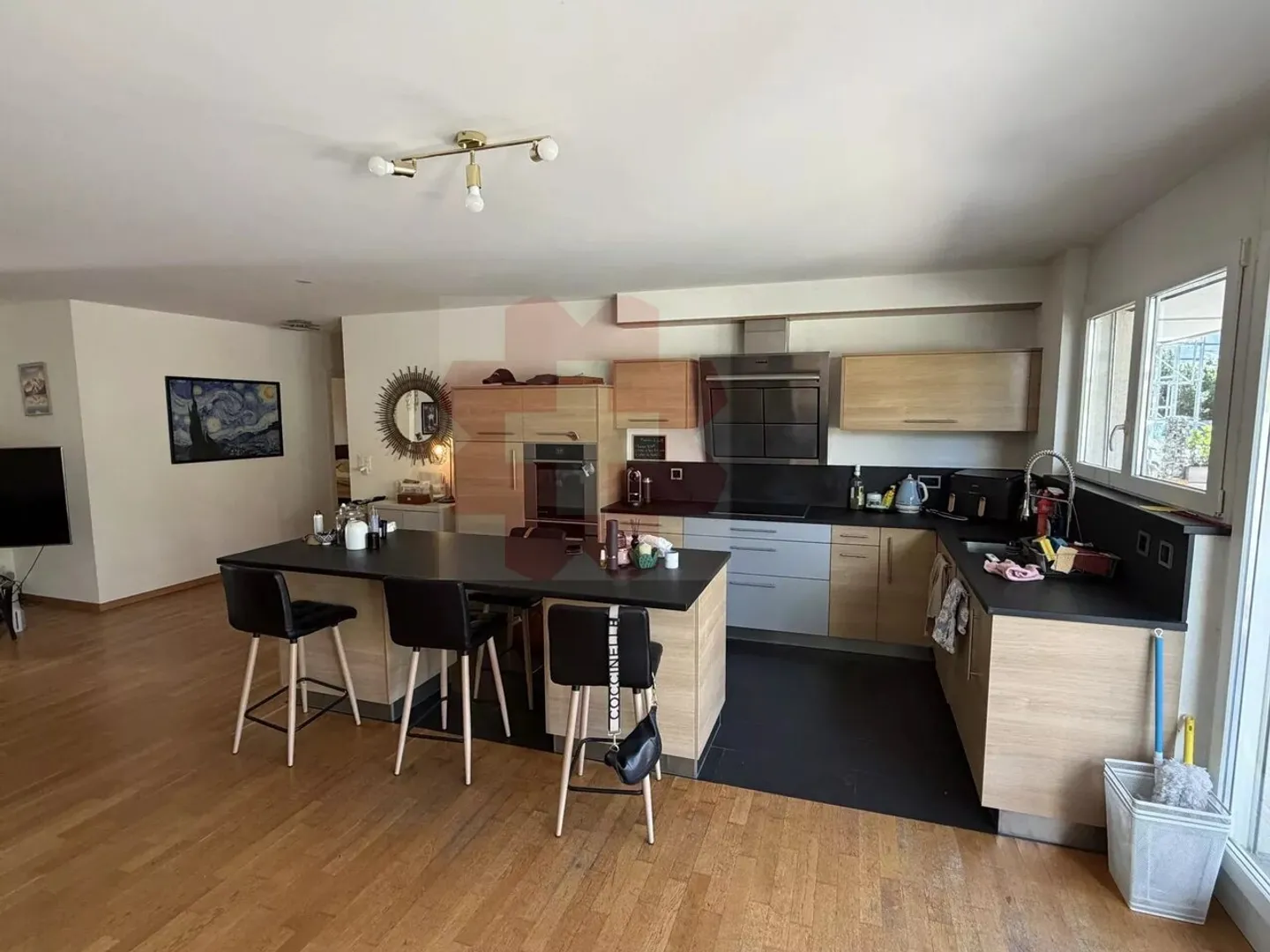 Wunderschöne 4,5-Zimmer-Wohnung mit großer Terrasse in Uvrier (Sion) - Foto 4 von 8