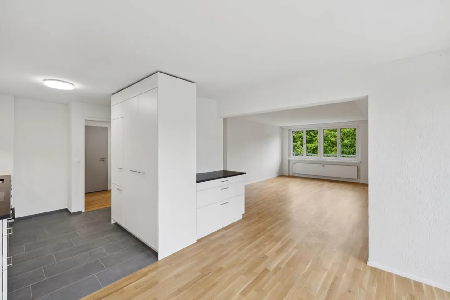 Renovated apartment in the center of Schliern - Photo 2 of 11