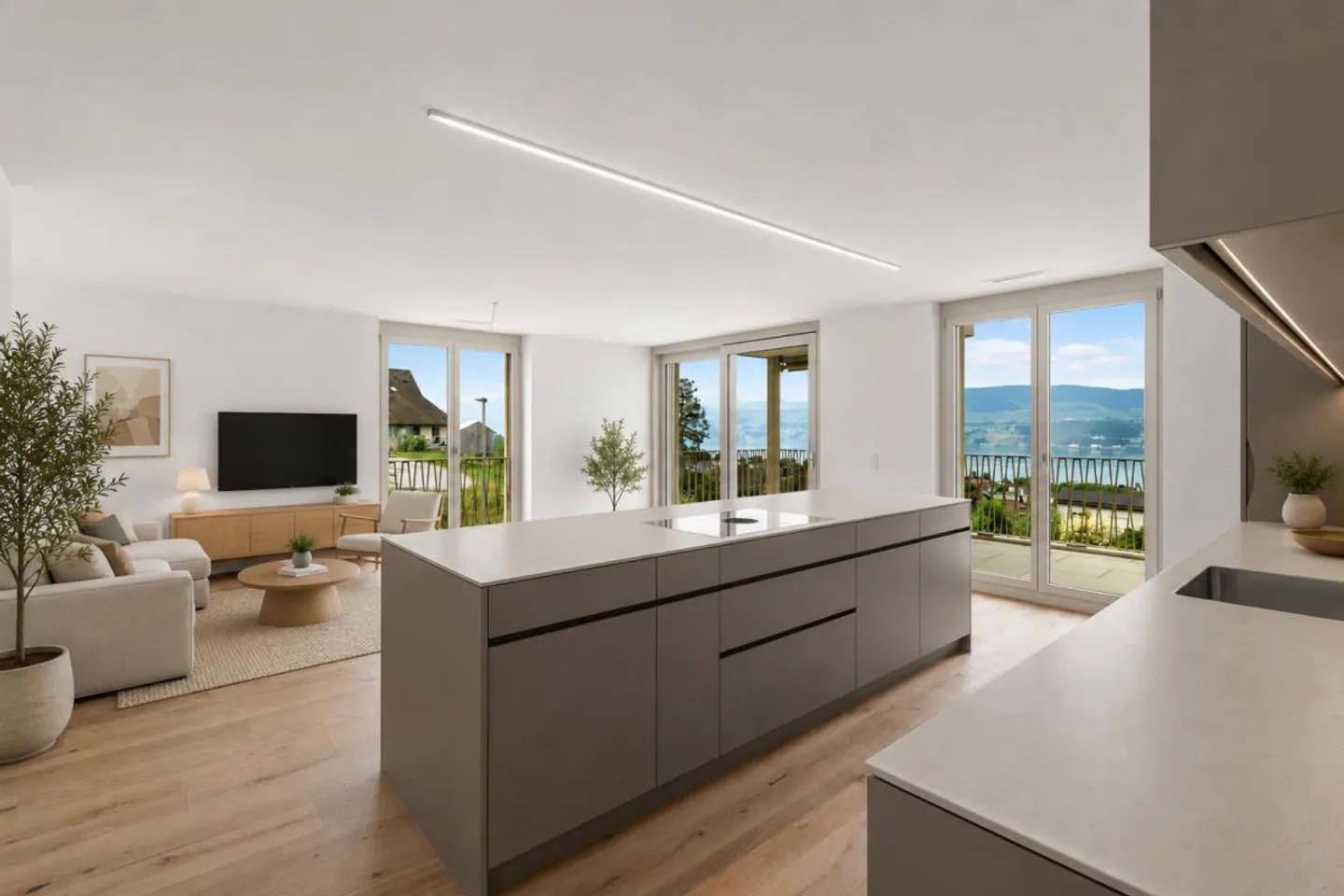 TILIA | Vivre avec vue sur le lac à 180° - Appartement de 3,5 pièces avec 111 m2 NWF - Prêt à emménager à partir du 5 octobre 2026 - Photo 5 sur 12