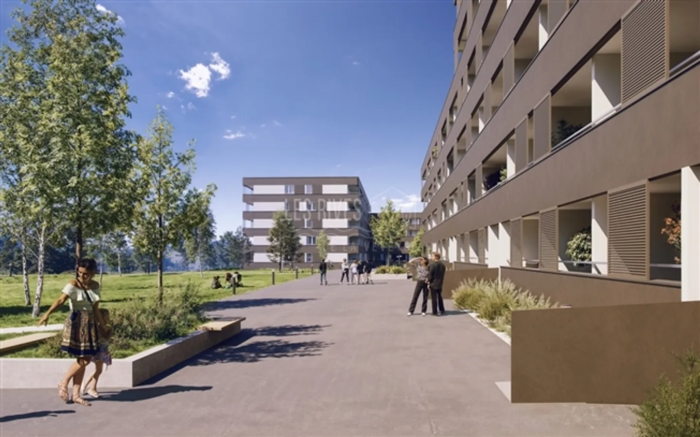 New 2.5-room apartment with balcony – Les Rives de la Veveyse - Photo 8 of 11