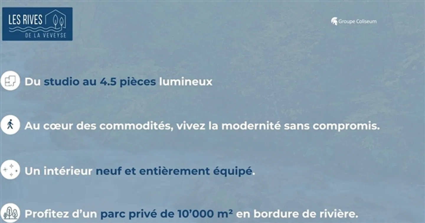 New 2.5-room apartment with balcony – Les Rives de la Veveyse - Photo 9 of 11