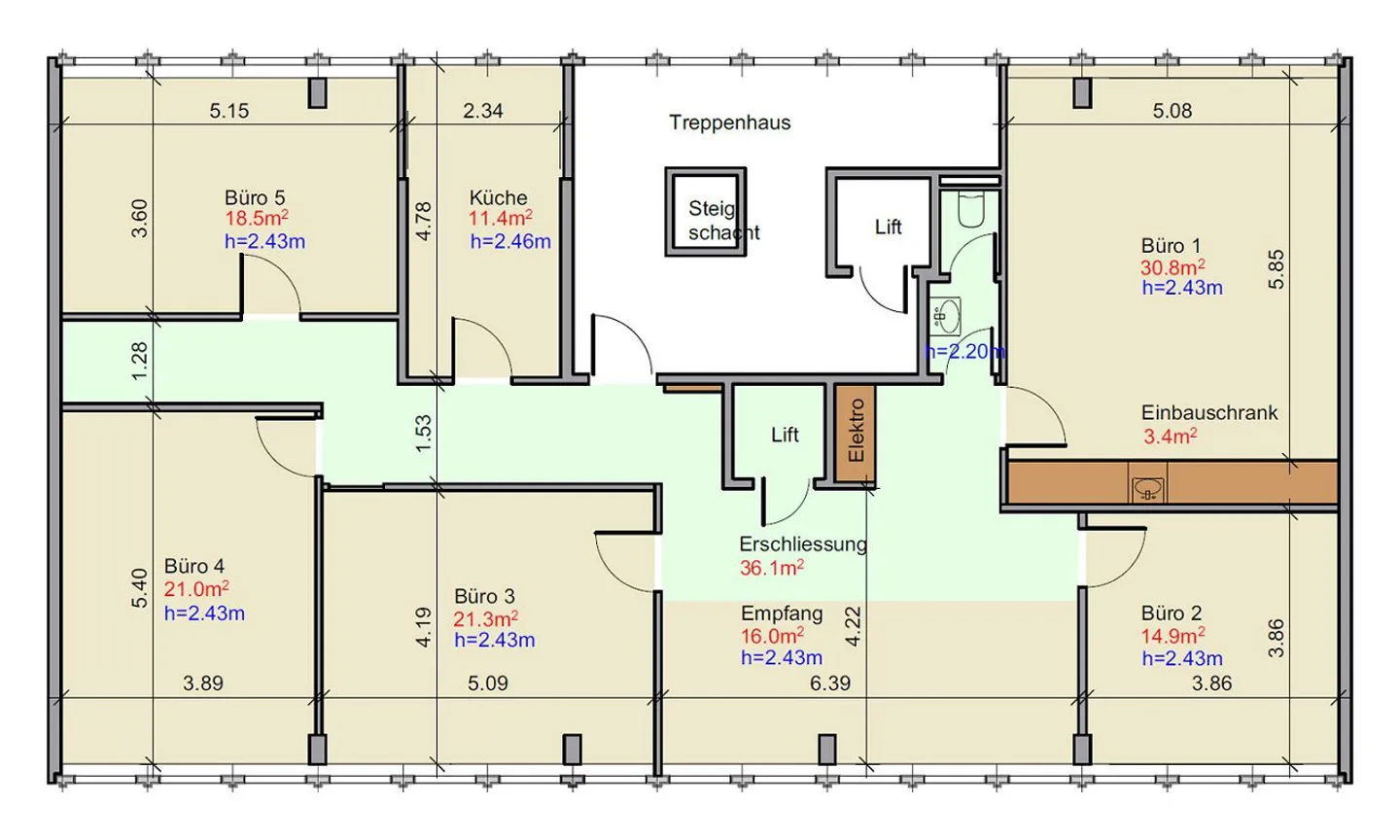PLENTY OF SPACE FOR YOUR IDEAS! Freshly renovated commercial space (185 m²) - Photo 9 of 9