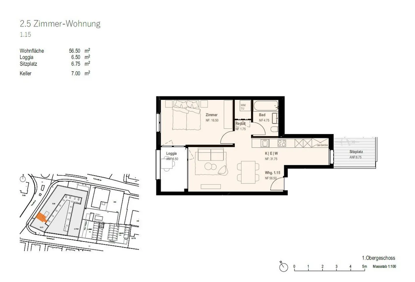 Appartement moderne dans le meilleur emplacement près de la gare - Photo 9 sur 9