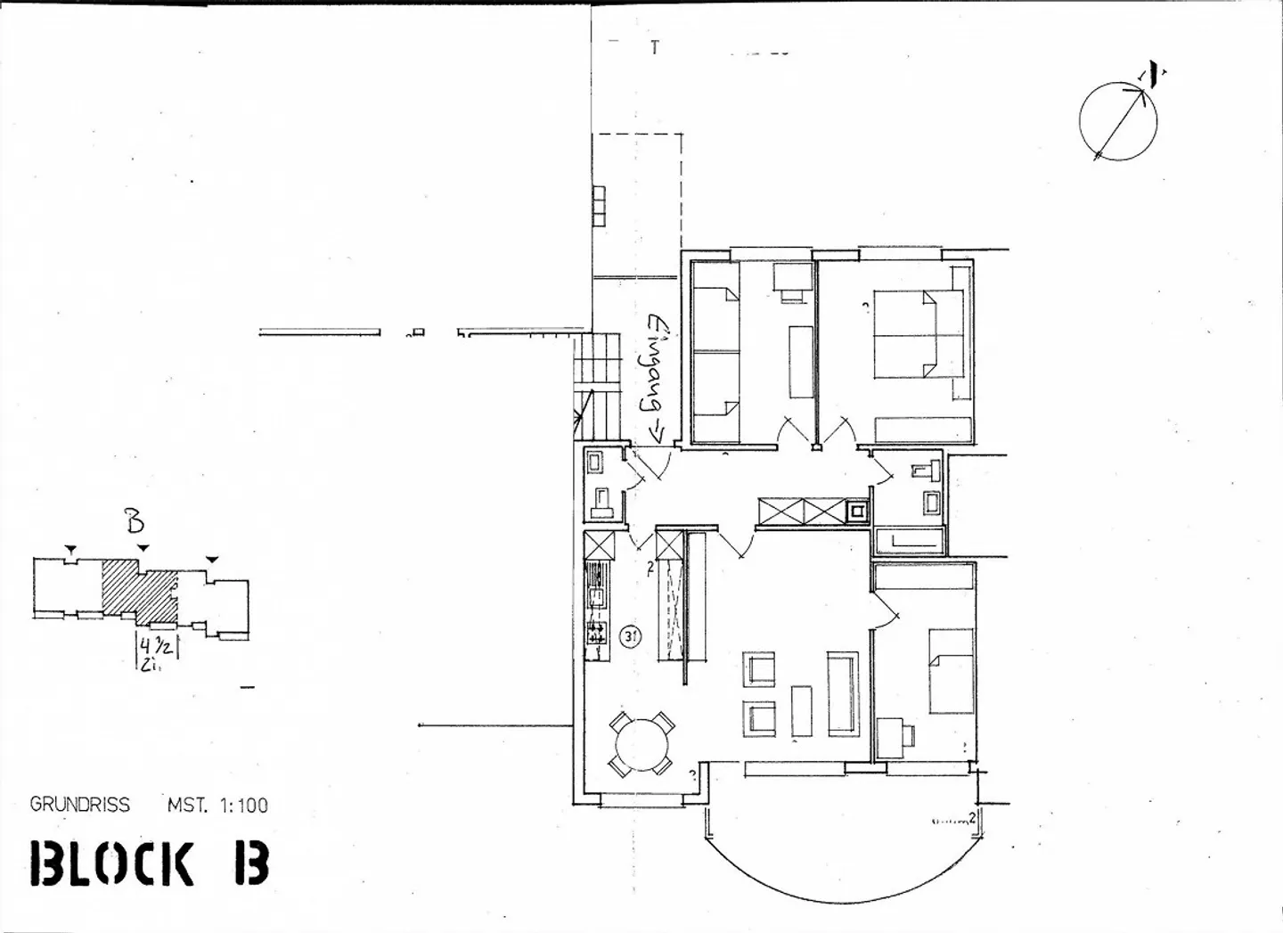 4.5 Room Apartment including Underground and Outdoor Parking - Photo 9 of 9