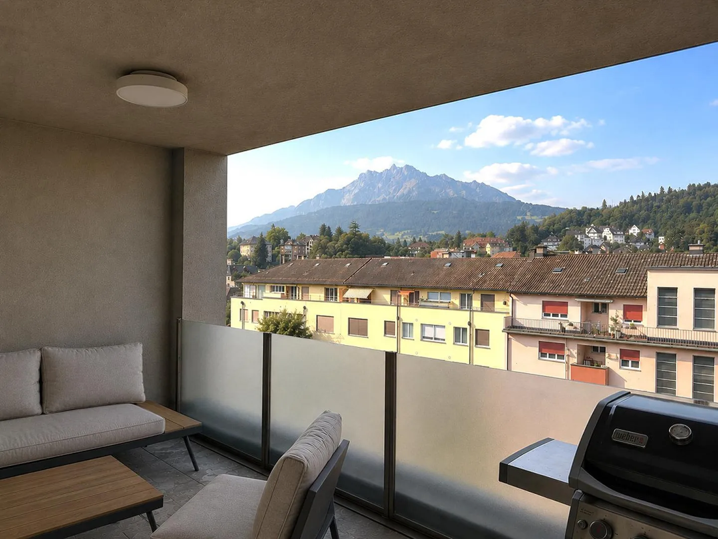 Appartamento duplex con balcone e terrazza sul tetto nel cuore di Lucerna - Foto 3 di 18