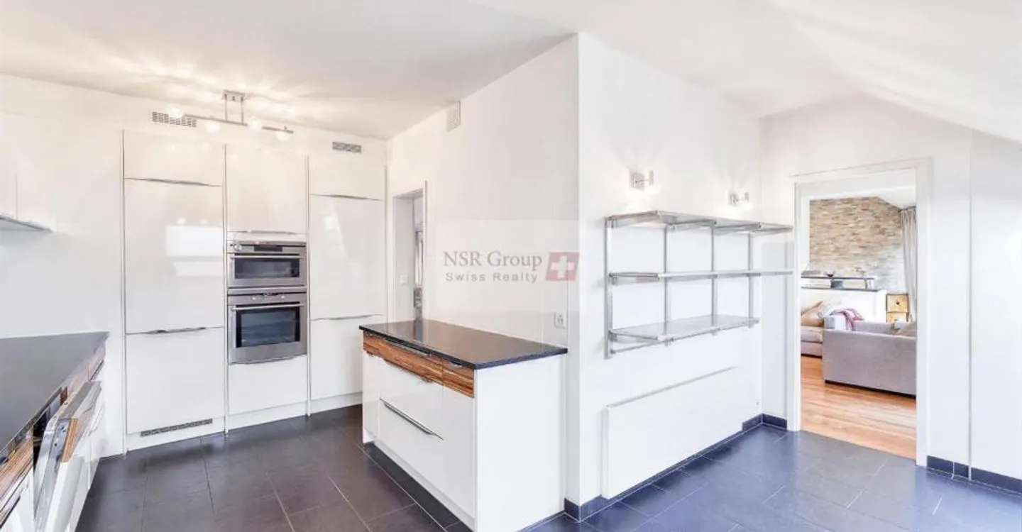 Magnifique appartement en attique en duplex à Malagnou - Foto 2 di 7