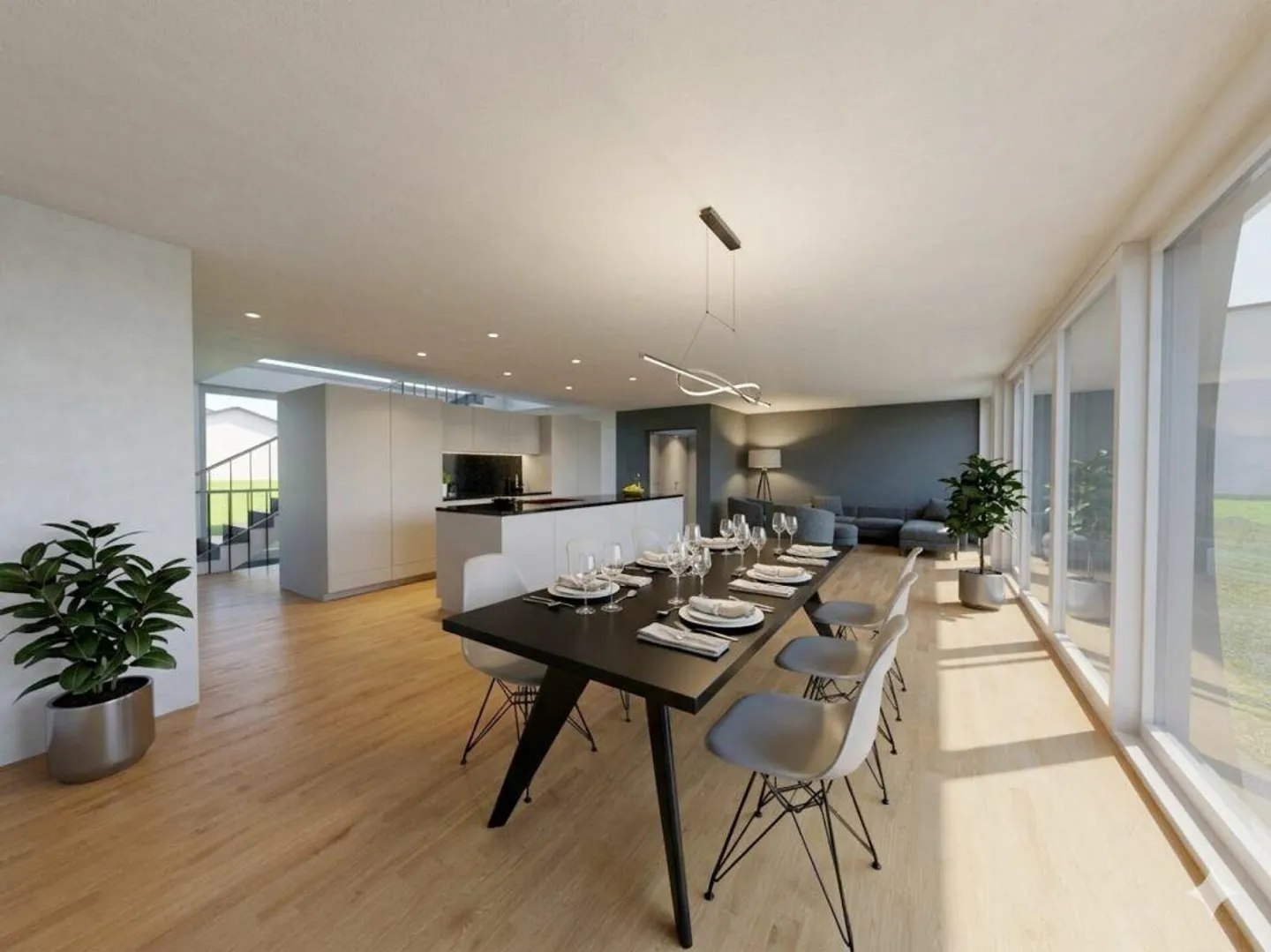 Exklusives Doppel-Einfamilienhaus - Foto 2 von 7