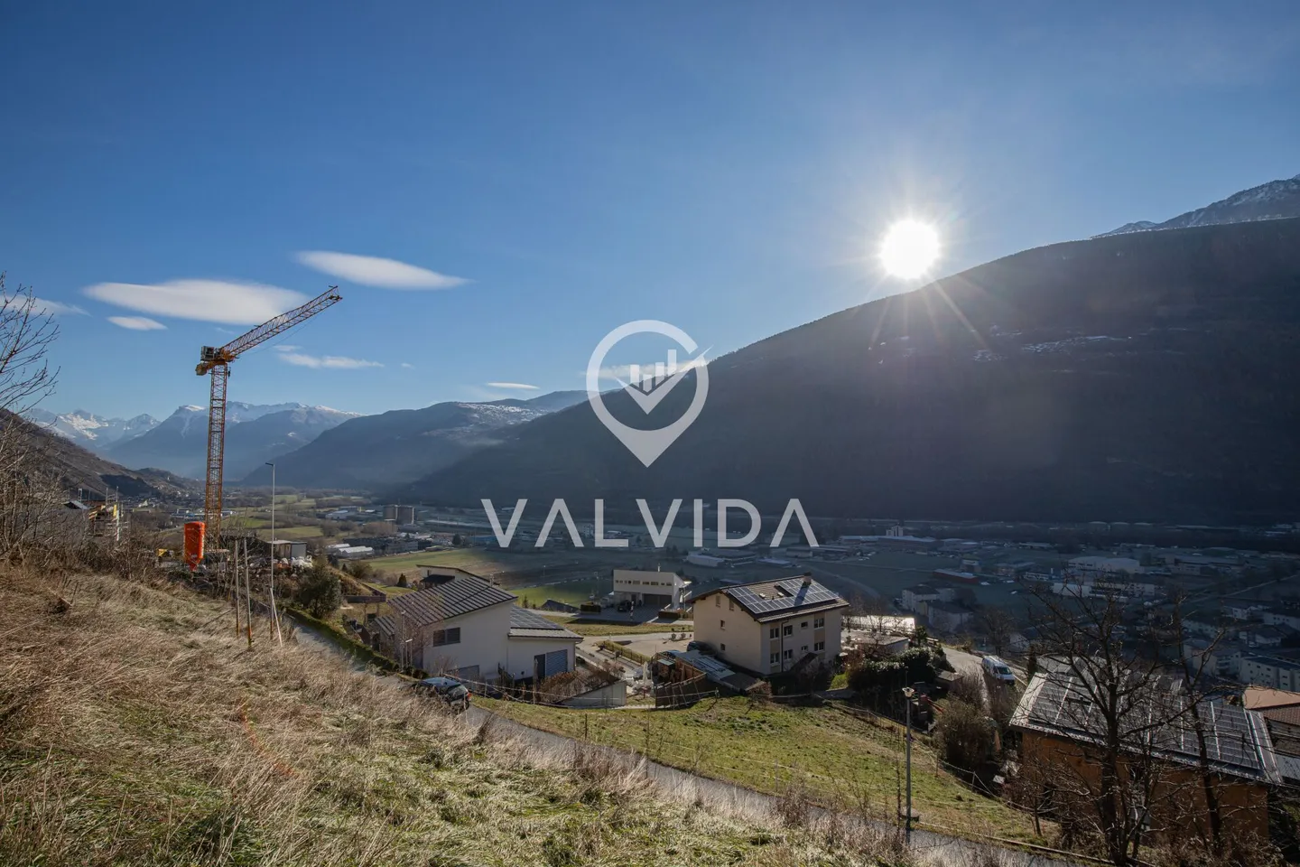 Terreno soleggiato con progetto a Steg - Foto 4 di 7
