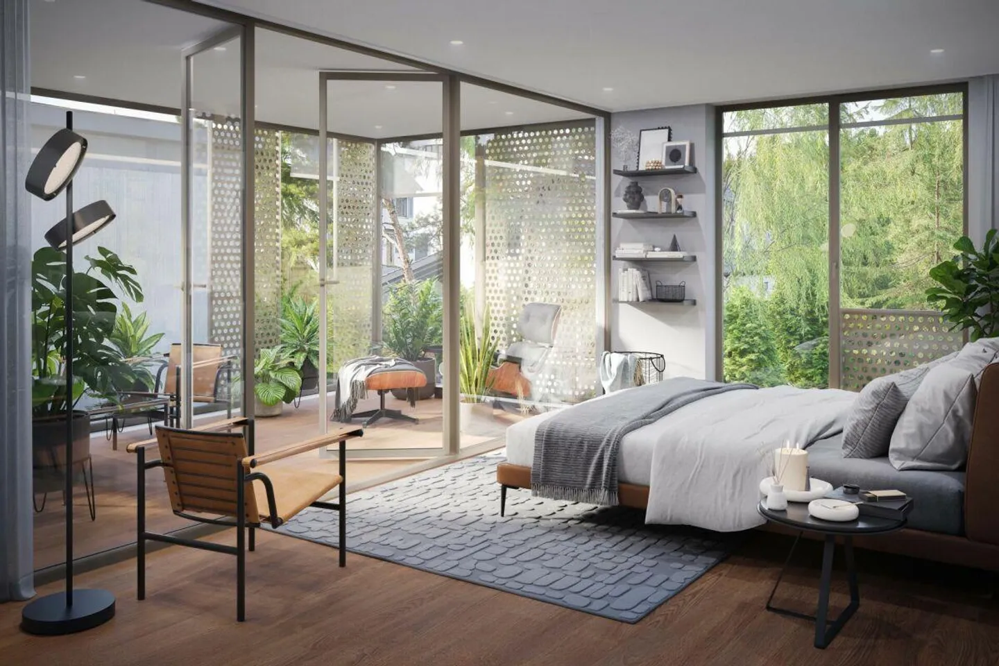 NUOVA COSTRUZIONE - Casa bifamiliare moderna 5.5 Z' con loggia - Foto 5 di 6