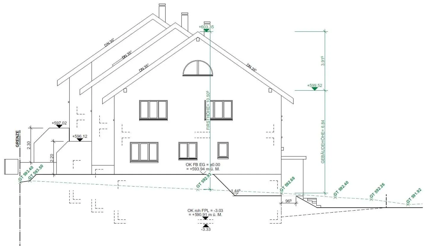 Zu verkaufen in 8362 Itaslen, neues 5½ Zi.-EFH, an ruhiger, sonniger Lage angrenzend an Landwirtschaftszone ! - Photo 9 of 26
