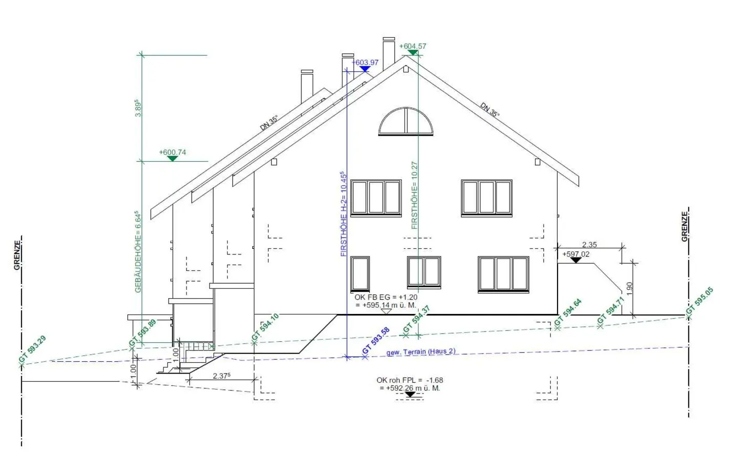 Zu verkaufen in 8362 Itaslen, neues 5½ Zi.-EFH, an ruhiger, sonniger Lage angrenzend an Landwirtschaftszone ! - Photo 11 of 26