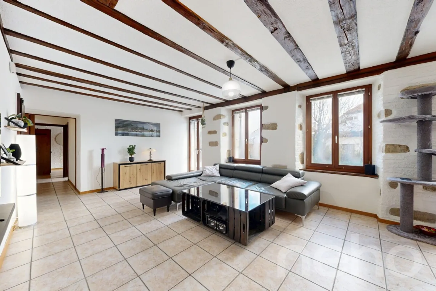 Appartement lumineux 4.5 pièces avec jardin - Photo 5 sur 12