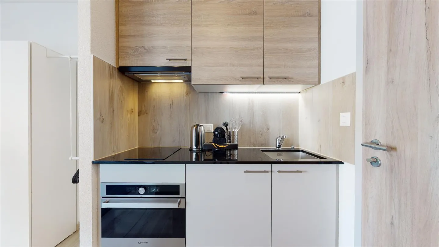 Studio moderno completamente arredato ad Aigle - Foto 7 di 11