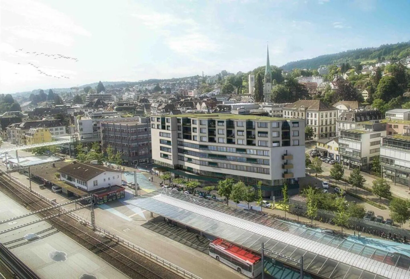 Vivre avec style à Horgen – Appartement 1 pièce dans un emplacement de choix ! - Photo 1 sur 5