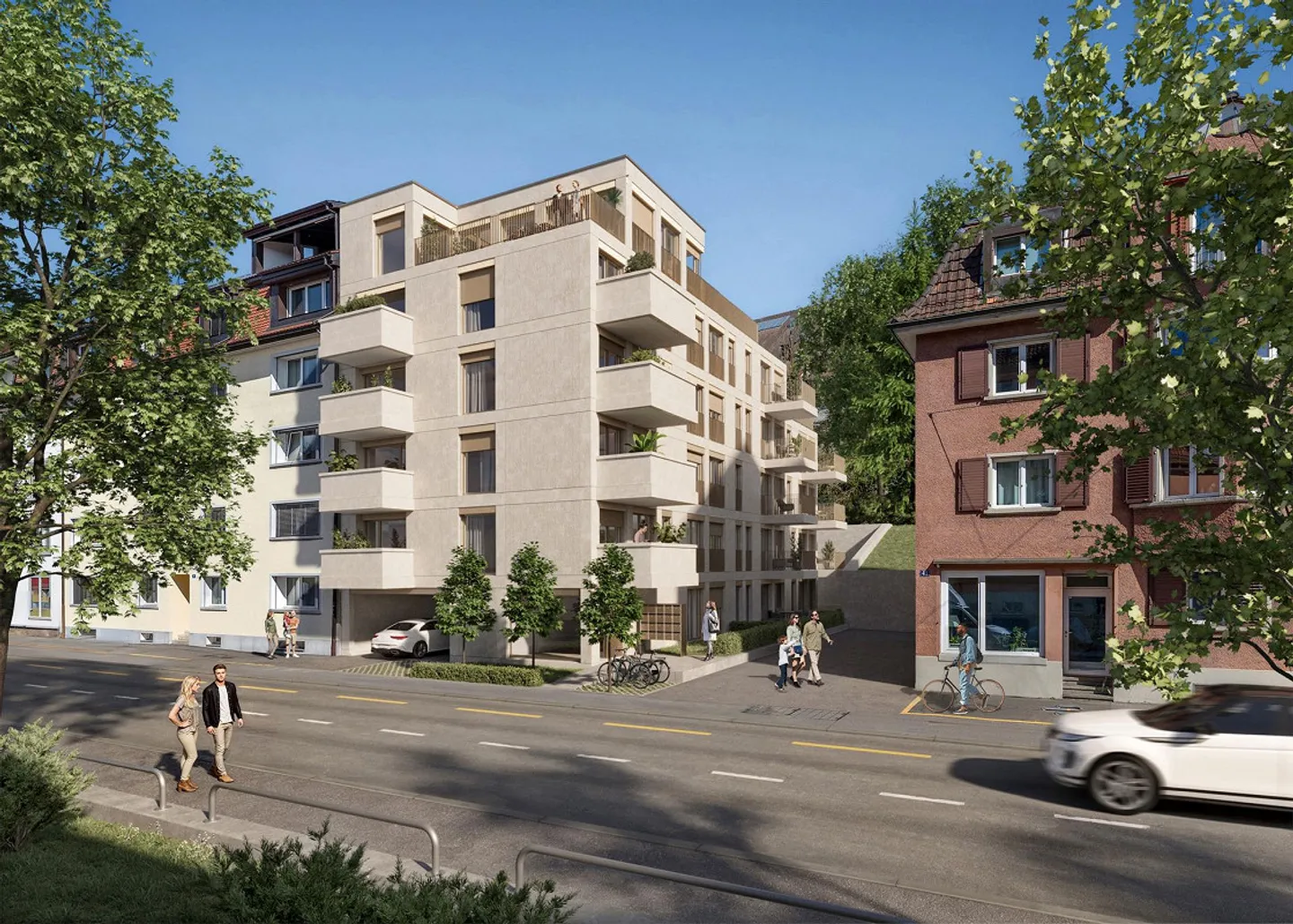 Wollihood – Neubauprojekt in Zürich-Wollishofen - Foto 1 von 4