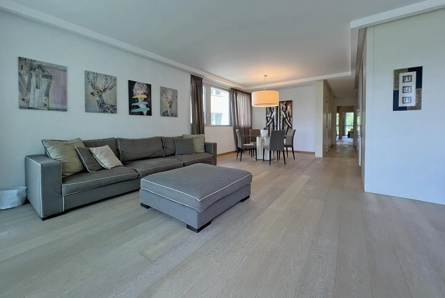 STUPENDO E MODERNO APPARTAMENTO DI 4,5 LOCALI CON TERRAZZA E VISTA LAGO A MUZZANO - Foto 3 di 9