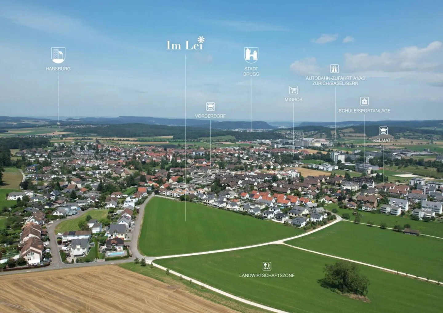 «Im Lei» Birr - Maisons individuelles attrayantes de 6,5 pièces - Photo 4 sur 7